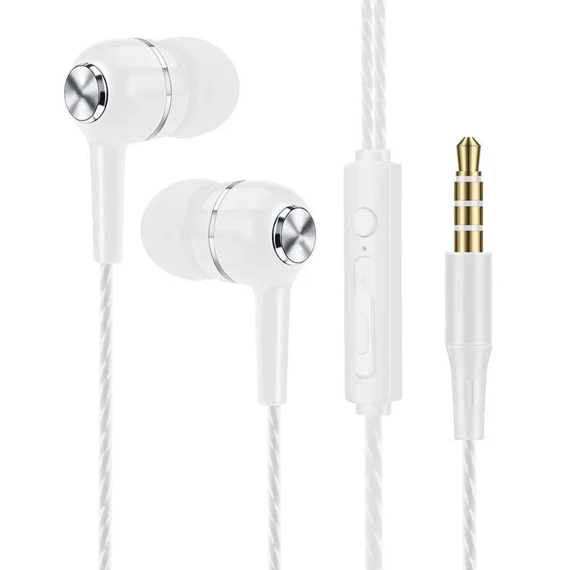Fone de Ouvido Esportivo com Fio Hi-Fi 3,5mm