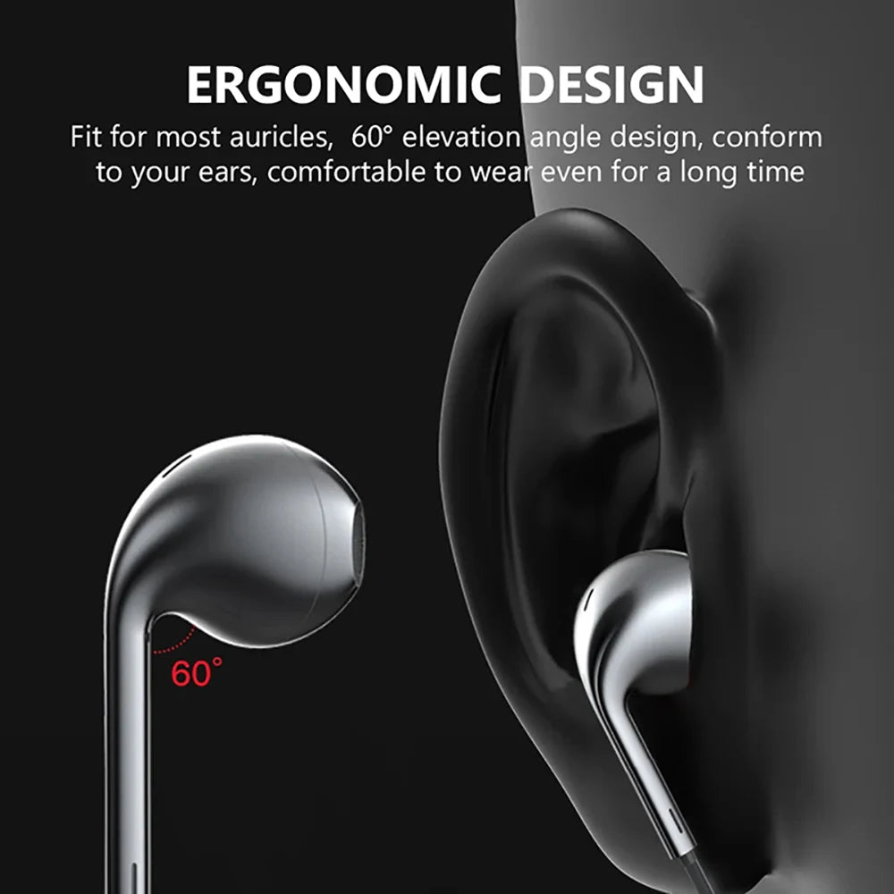 Fone Intra-auricular USB-C com Microfone para Games e Música