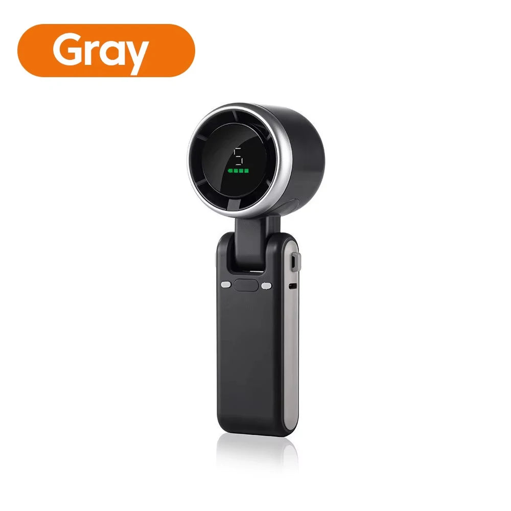 Mini Ventilador USB Recarregável com Bateria de Lítio | Portátil e Silencioso