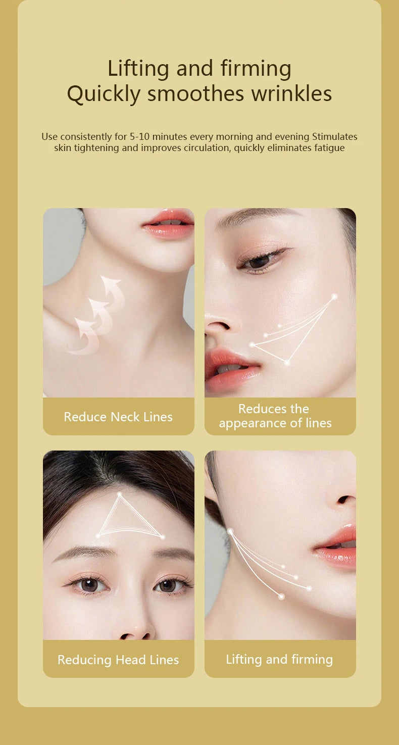 Massageador Facial e de Pescoço Elétrico | Lifting e Firmeza em Casa