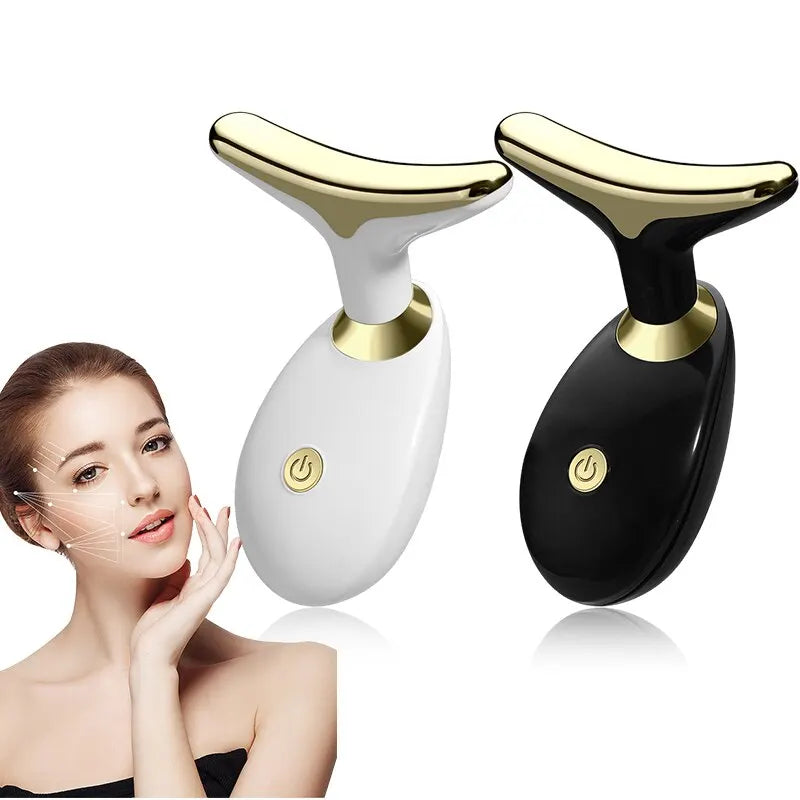 Massageador Facial e de Pescoço Elétrico | Lifting e Firmeza em Casa