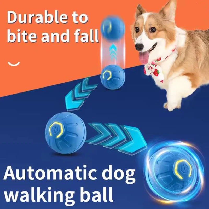 Bola Interativa Eletrônica para Cães | Brinquedo Automático