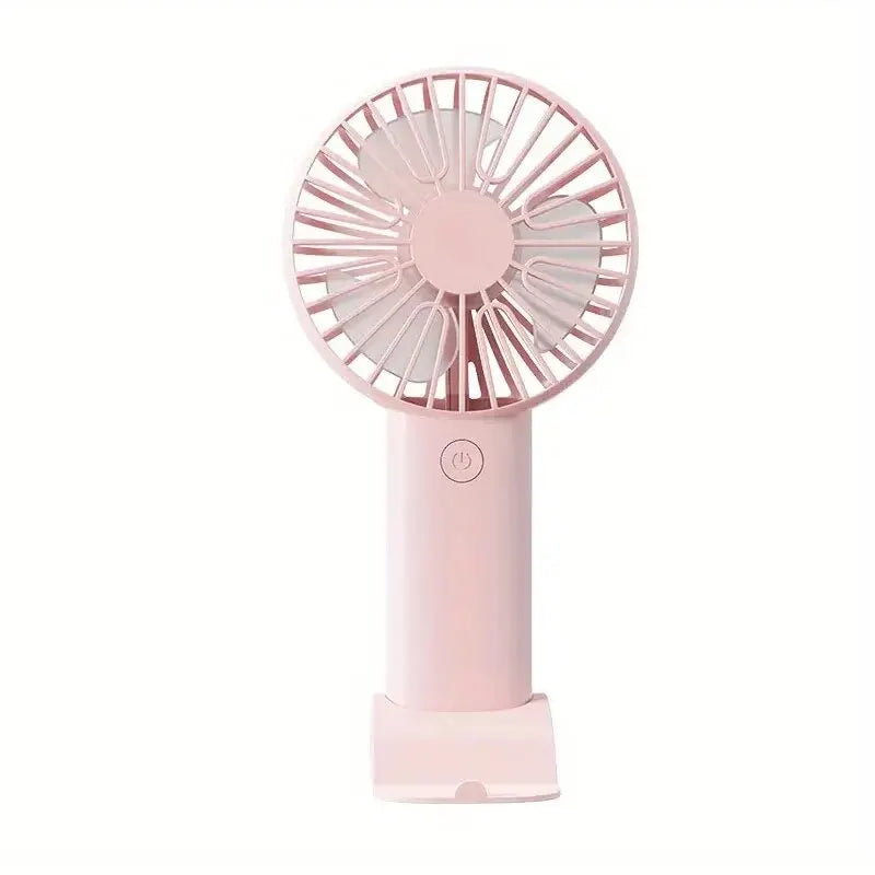 Mini Ventilador Portátil USB com Suporte para Celular