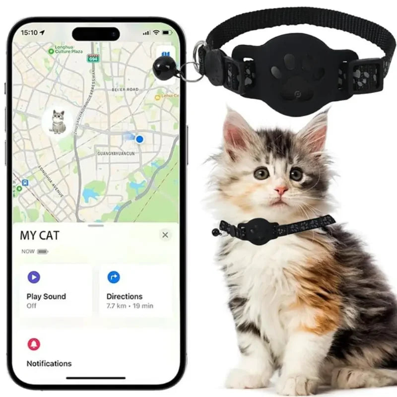 Rastreador GPS para Pets com Coleira Inteligente | Localização em Tempo Real