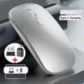Mouse Gamer Bluetooth + 2.4GHz Modo Duplo Recarregável