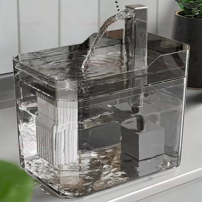Bebedouro Automático para Gatos 1,5L com Filtro | Água Sempre Fresca