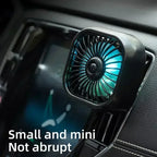 Mini Ventilador USB para Carro | Resfriamento Rápido e Silencioso