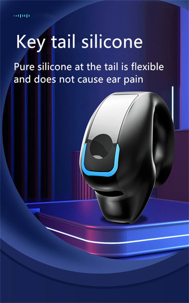 Fone Bluetooth de Condução Óssea com Microfone