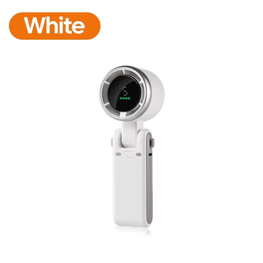 Mini Ventilador USB Recarregável com Bateria de Lítio | Portátil e Silencioso