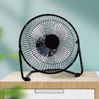 Mini Ventilador USB Girável para Mesa | Leve e Silencioso