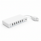 Hub USB 3.0 7 portas plug EUA 3/4
