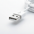 Cabo USB Lightning para iPhone - macro conector USB-A