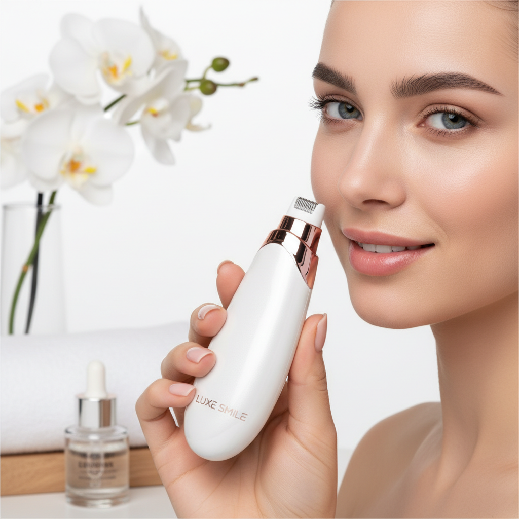 Depilador facial portátil lifestyle