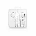 Fone com fio Type-C Jack branco - embalagem