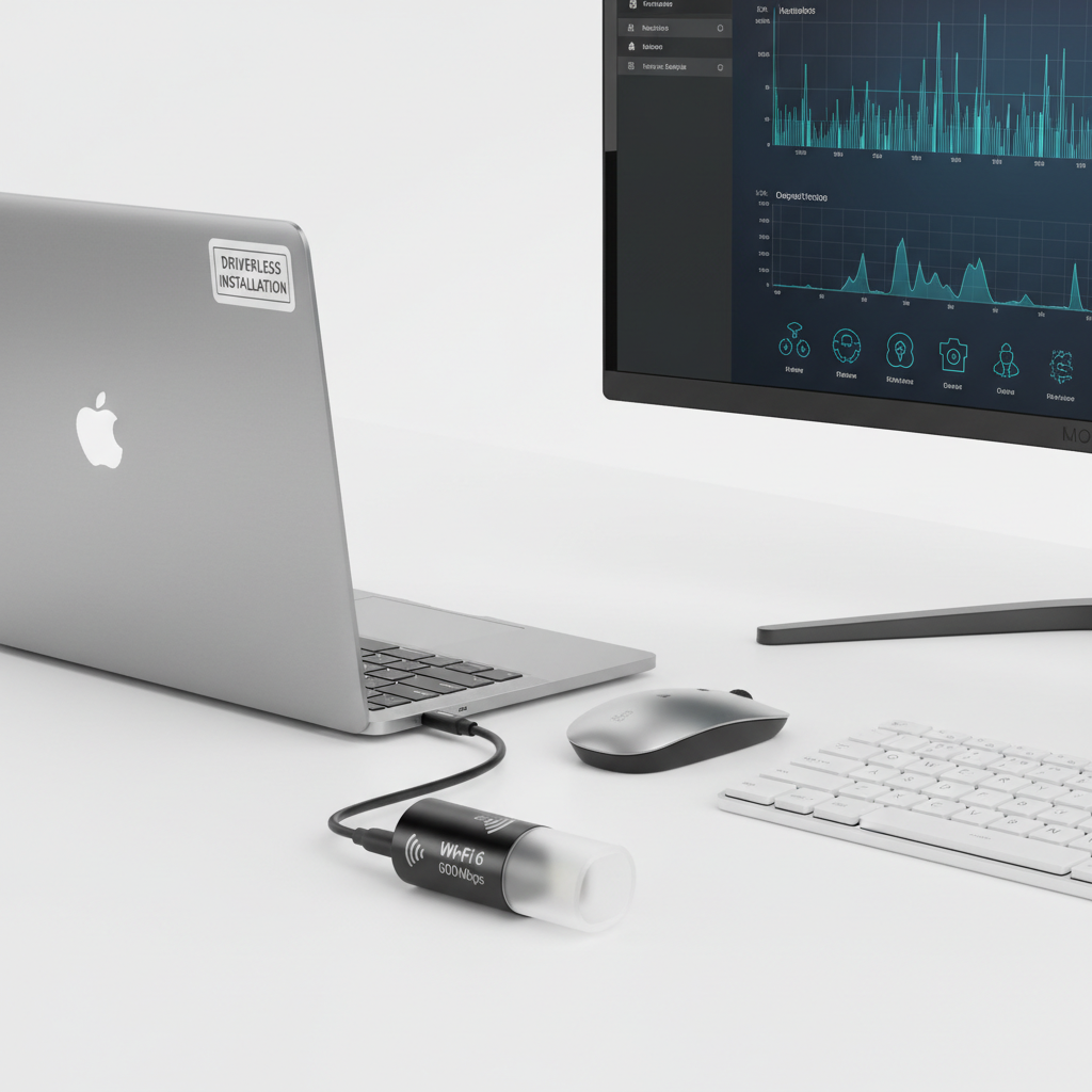 Adaptador Wi-Fi 6 mini lifestyle