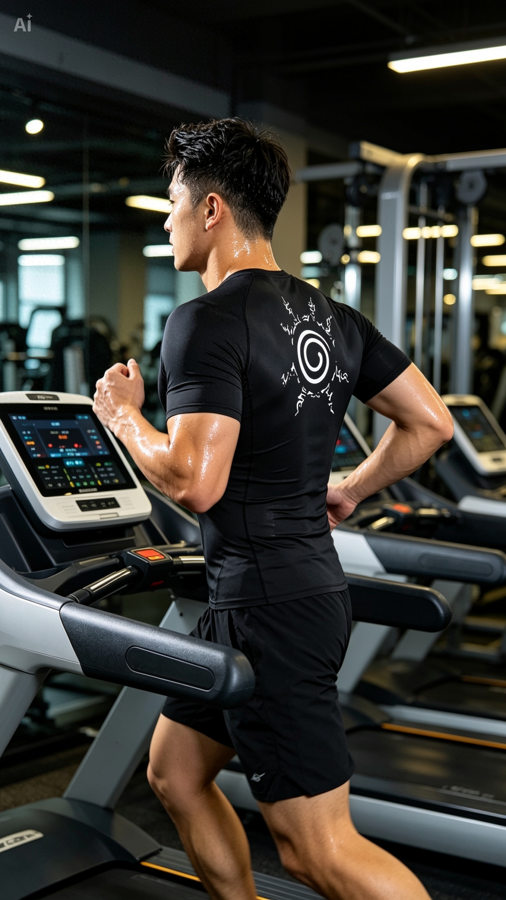 Camisa de Compressão Masculina Anime Premium | Treino e Estilo com Conforto Total