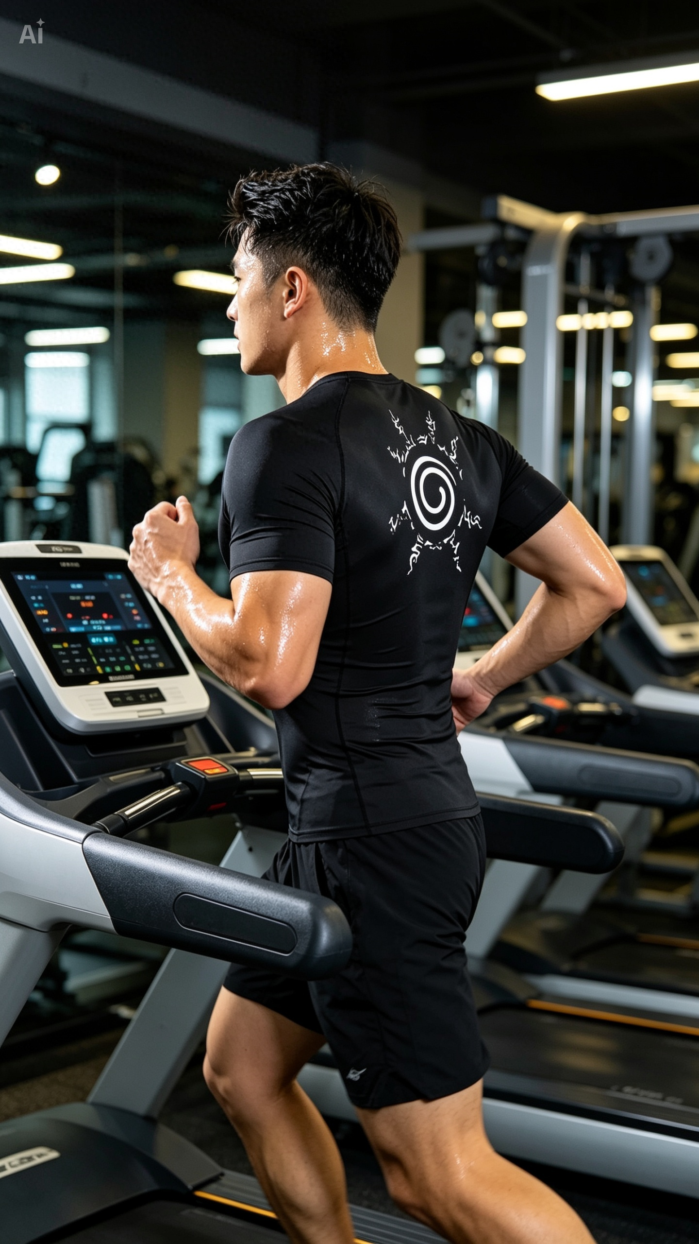 Camisa de Compressão Masculina Anime Premium | Treino e Estilo com Conforto Total